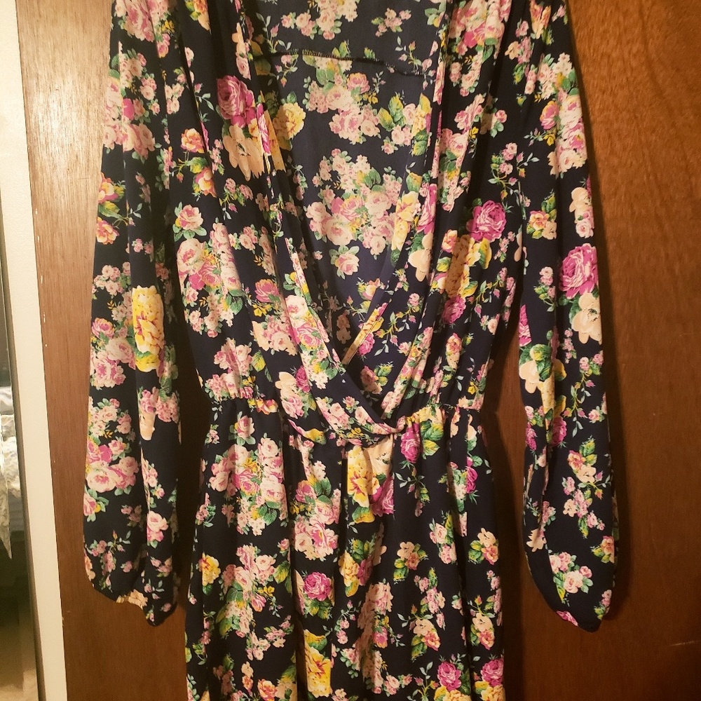 Long sleeved romper